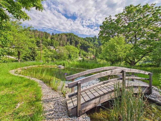 Selbstversorgerparadies in Kossiach – Einfamilienhaus mit 3.000 m² Gartenanlage, Naturteich & Ruheoase