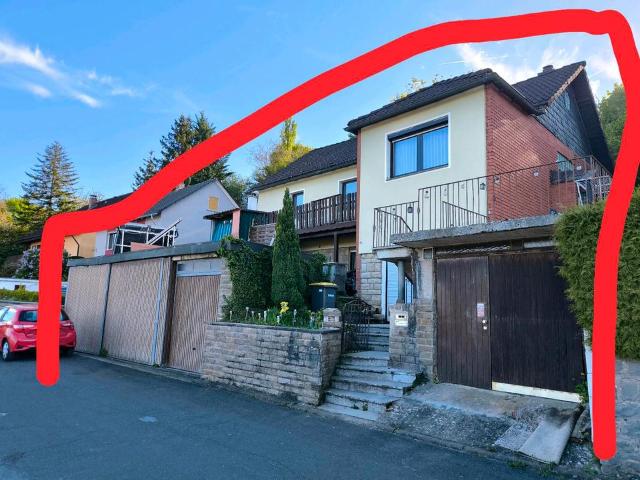 RUHESITZ Haus mit Halle Garagen Sackgasse TOP AUSSICHT 2x Wohnung