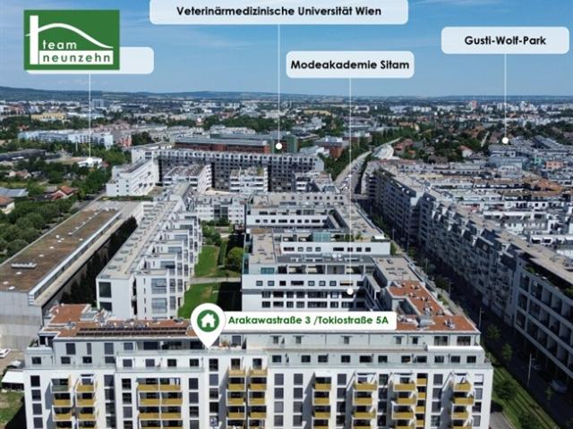 Ruhig und dennoch zentral! Top Anbindung an die U Bahn Kagran. Hochwertige Neubau Erstbezugswohnungen JETZT ANFRAGEN