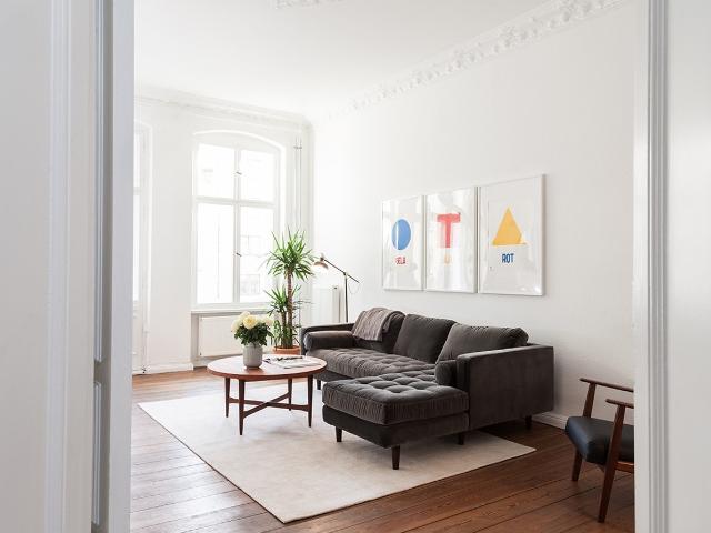 Ruhig Wohnen im Hinterhof: sanierter Altbau in Charlottenburg
