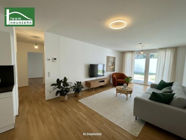 Ruhig wohnen, perfekt angebunden – moderne 2 Zimmer Gartenwohnung