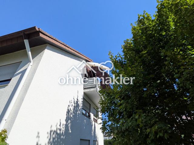 Ruhig & bahnhofsnah: Vermietete 3 ZW mit Garage & Ost Balkon in Norsingen