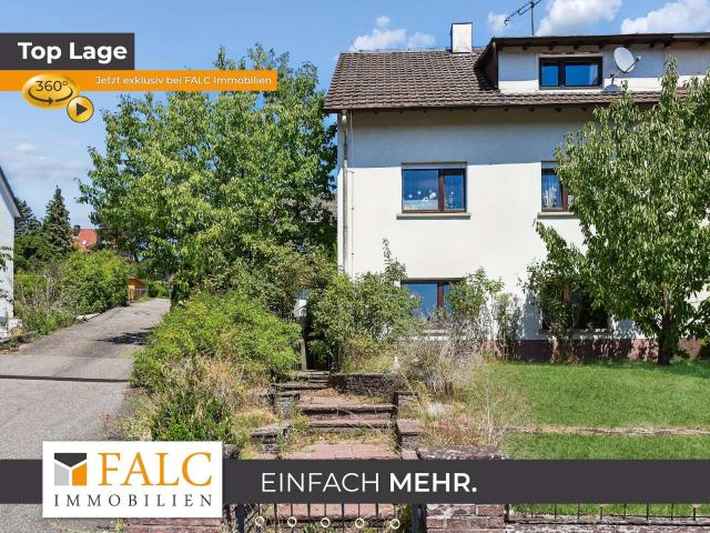 Ruhig gelegene Doppelhaushälfte mit Panoramablick und Garten in Waldbronn Busenbach
