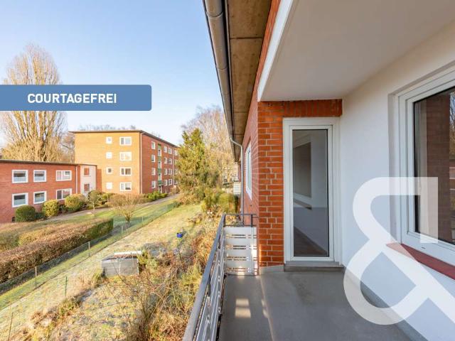 Ruhig gelegene Drei Zimmer Wohnung mit Balkon