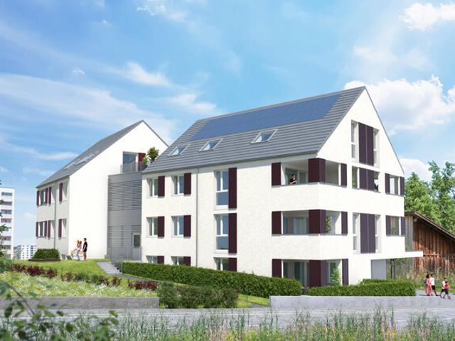 Ruhige 2 Zi Wohnung mit Blick ins Grüne