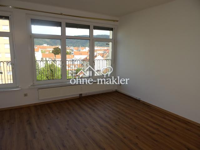 Ruhige 2 Zimmerwohnung, Südwestlage, hofseitig, WG geeignet