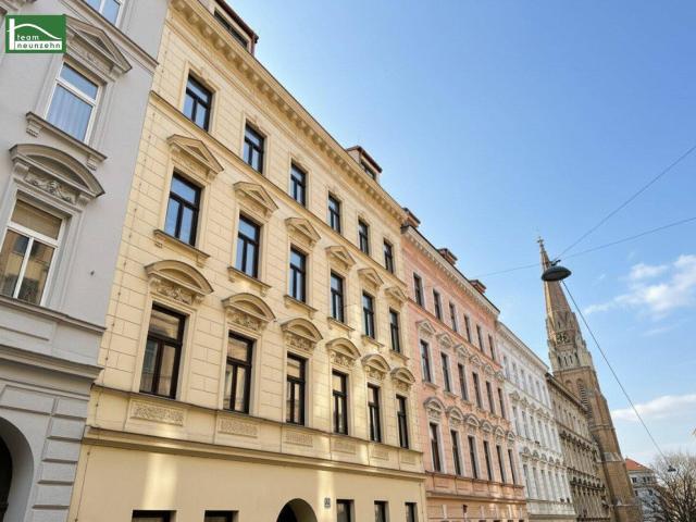 Ruhige 2 Zimmer Altbauwohnung mit ca. 12 m² Balkon in Hernals