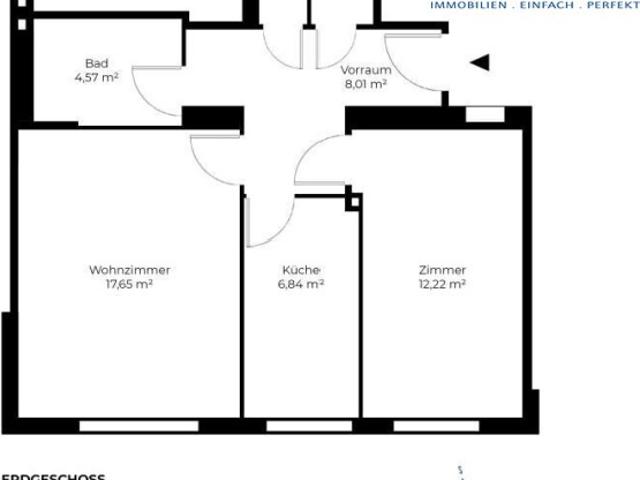 Ruhige 2 Zimmer Wohnung im Innenhof – WG tauglich – Nähe U Bahn & Schönbrunn | 52 m² | 1140 Wien