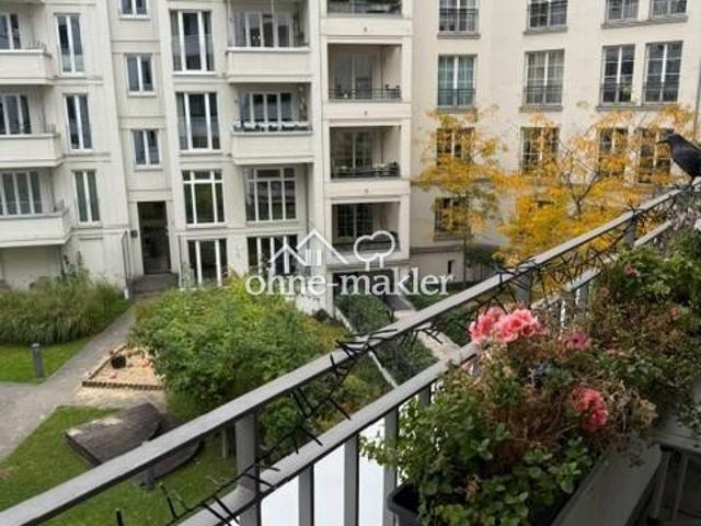 ruhige 4 Zi. Whg mit Südloggia zum grünen Innenhof in Berlin Mitte – provisionsfrei