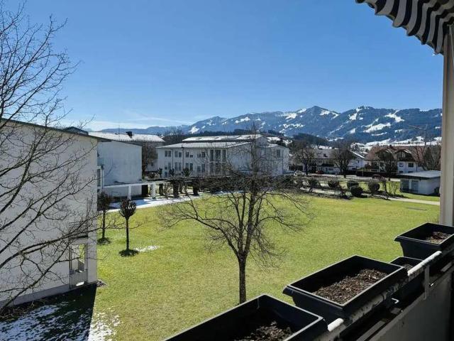 Ruhige, aber zentral gelegene 4 Zi Whg in Sonthofen/Allgäu
