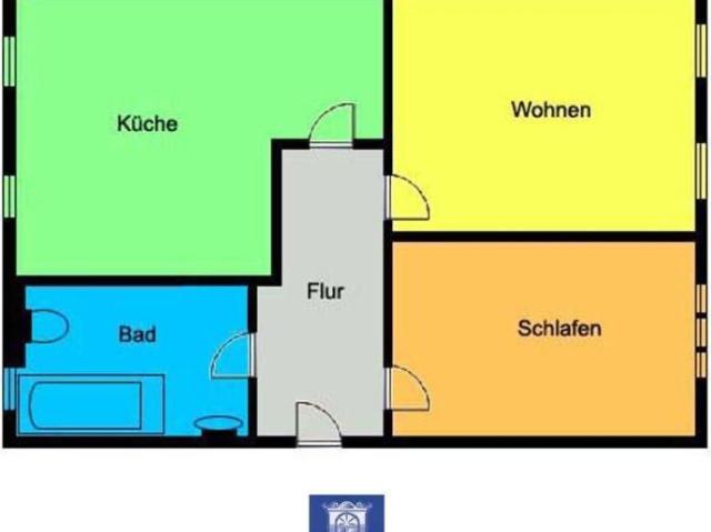 Ruhige gelegene Wohnung mit herrlicher Wohnküche!