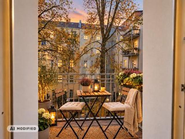 RUHIGE HINTERHOFOASE MIT BALKON & RENDITE