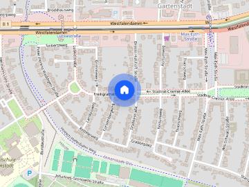 Freiligrathplatz, Dortmund - Keller, Balkon