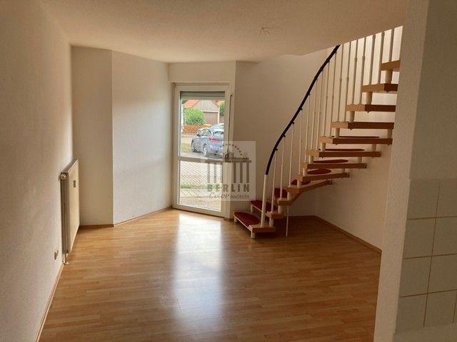 ruhige Maisonettenwohnung bei Halle, Terrasse, Erker, Keller