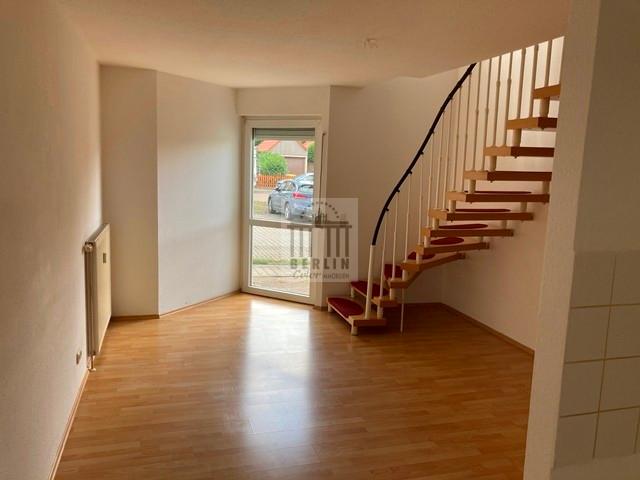 ruhige Maisonettenwohnung bei Halle, Terrasse, Erker, Keller