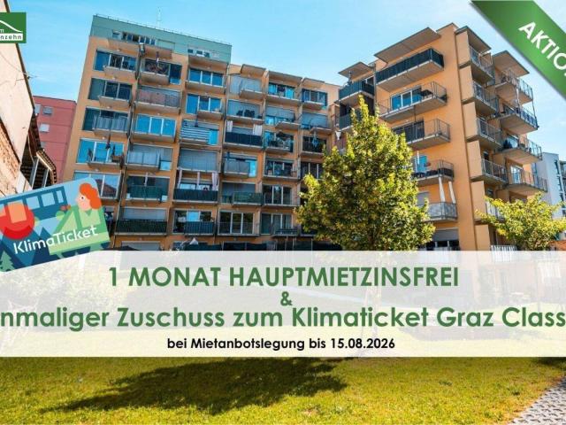 Ruhige Neubauwohnung im zentraler Lage in Graz Ungergasse 39