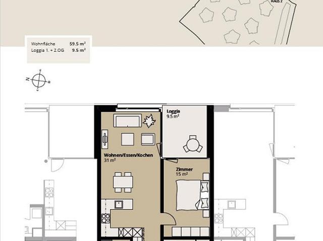 Ruhige Quartierlage mit Wohncharakter