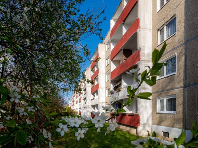 Ruhige Wohnlage Balkon und Dusche