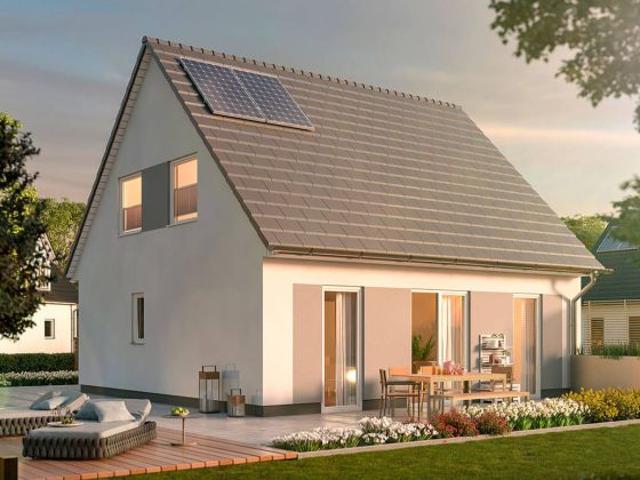 Ruhige Wohnstrasse, Massivhaus von Town & Country, Eff55 GEG, Preis incl. Grundstück