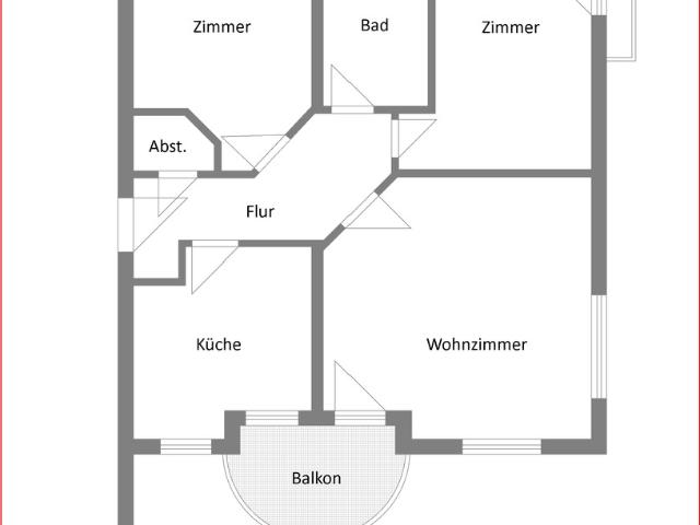 Ruhige Wohnung gesucht? Hier ist sie, die Suche hat ein Ende