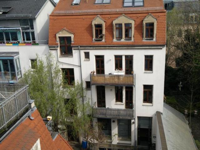 Ruhige Wohnung im Hinterhaus in der Dresdner Neustadt