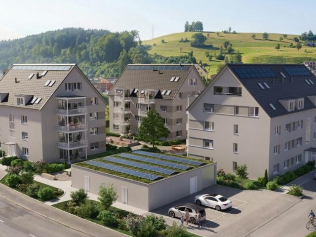 Ruhige und charmante Wohnatmosphäre in 4.5 Zimmer Dachwohnung