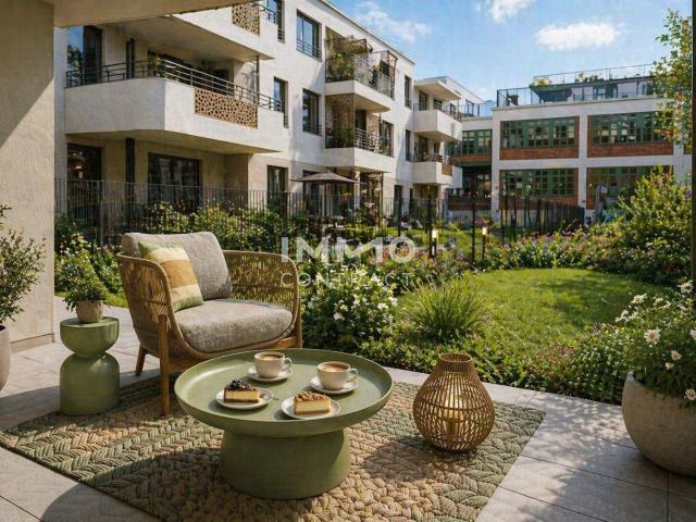Ruhiger gartenseitiger Neubau Erstbezug provisionsfrei mit großzügigen Freiflächen