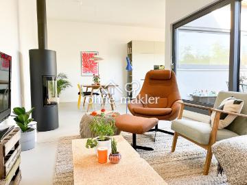 Uferpromenade, Berlin - Terrasse, Kamin