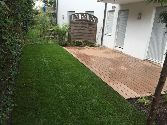 Ruhiges Wohnen im Grünen! EG Wohnung mit Terrasse und Gartenanteil in Ditzingen Schöckingen
