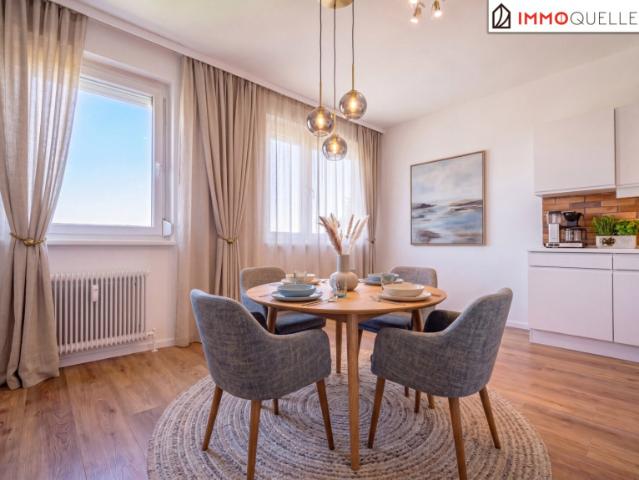 Ruhiges Wohnen mit Grünblick Kompakte 2 Zimmer Wohnung mit Morgensonne, Innenhofblick und Erstbezug nach Sanierung