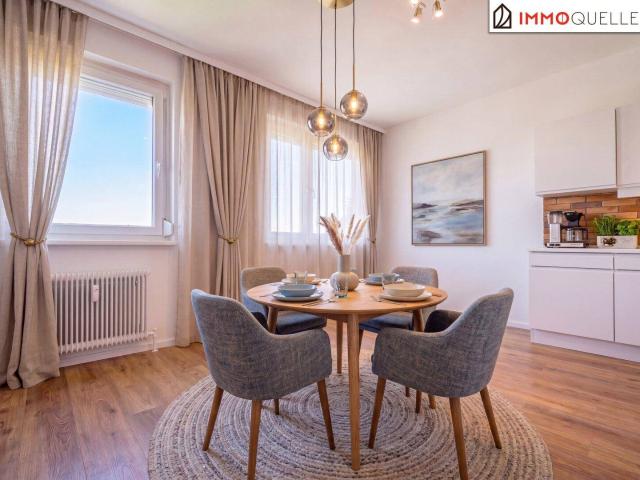 Ruhiges Wohnen mit Grünblick Kompakte 2 Zimmer Wohnung mit Morgensonne, Innenhofblick und Erstbezug nach Sanierung