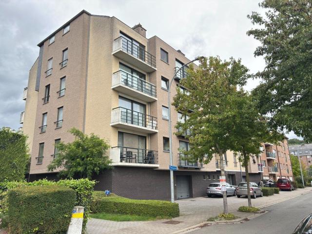 Ruim duplex appartement met 2 slaapkamers, terras en staa.