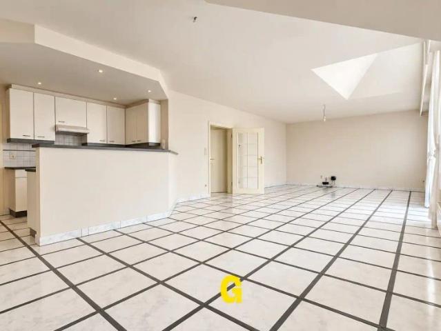 Ruim duplex appartement met 4 slaapkamers en terras in centrum van Hoeselt