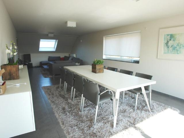 RUIM DUPLEX APPARTEMENT MET TERRAS EN GARAGE