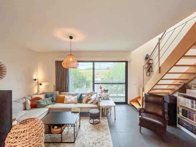 Ruim duplexappartement met 2 slaapkamers