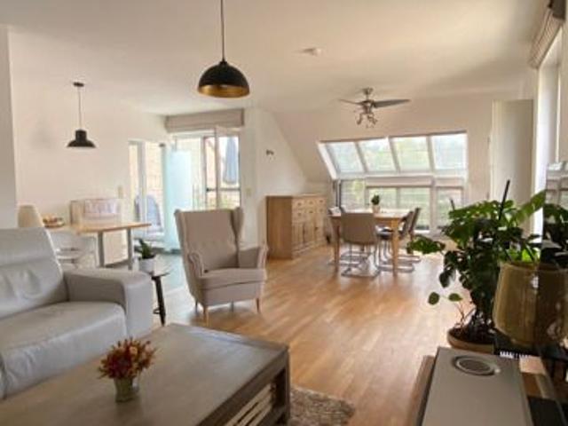 Ruim dakappartement in het centrum