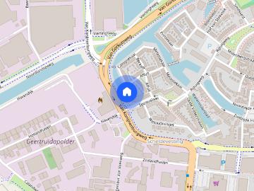 RUIM SEMI GEMEUBILEERD APPARTEMENT MET WEIDS UITZICHT