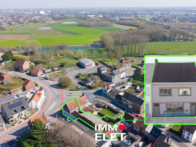 RUIME WONING | 4 KAMERS | MAGAZIJN | 610 M²