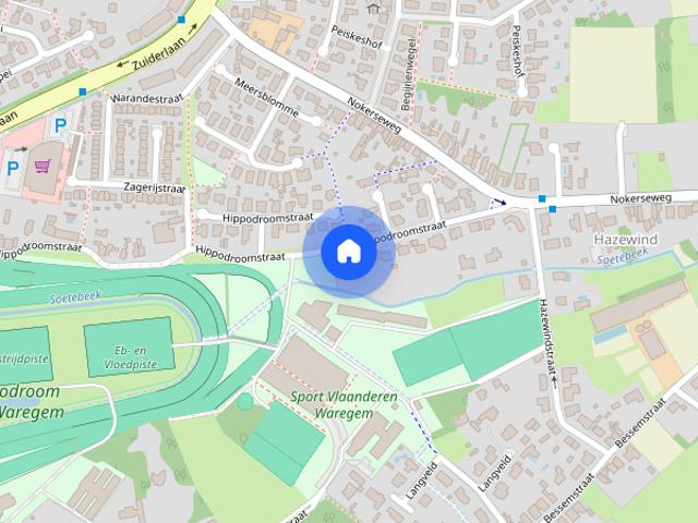 Ruime woning met tuin, garage en 6 slaapkamers in Waregem