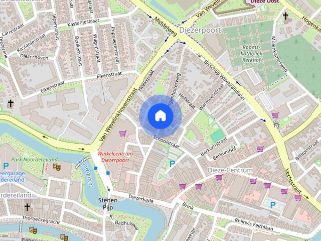 Ruime eengezinswoning met royale achtertuin net buiten de stadsgracht!