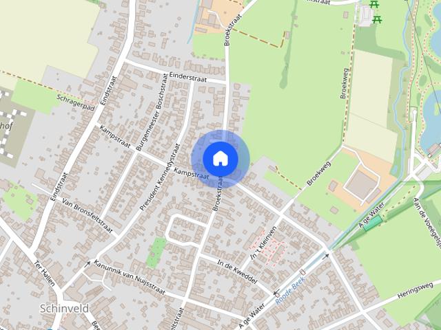 Ruime gezinswoning met grote tuin en garage aan de Broekstraat in Schi.