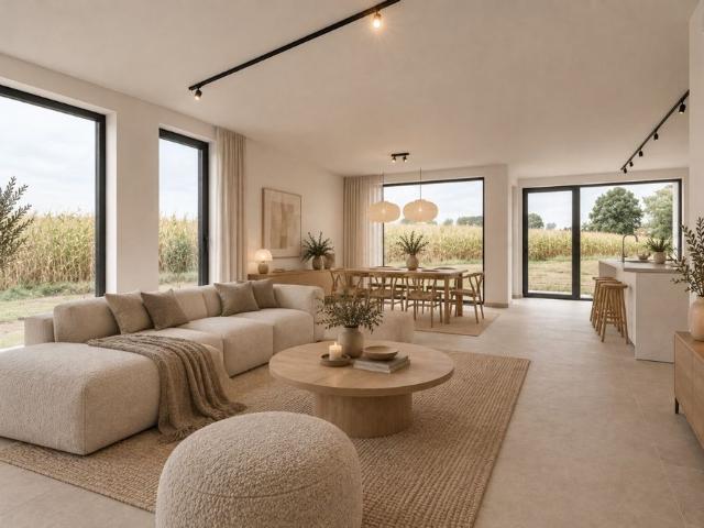 Ruime nieuwbouwwoning met 3 slaapkamers en prachtig uitzicht