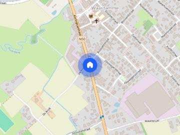 Ruime nieuwbouwwoning te Waardamme