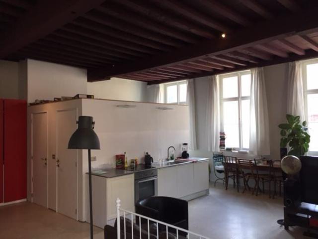 Ruime studio met tuin in begijnhof Gent