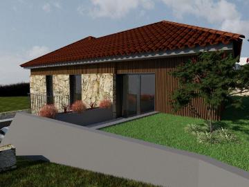 Ruina em pedra para restauro com 330m2 de terreno com projet. 123m² Fafe