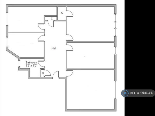 Rupert St, Glasgow, G4 4 bed flat to rent £2,700 pcm £623 pw