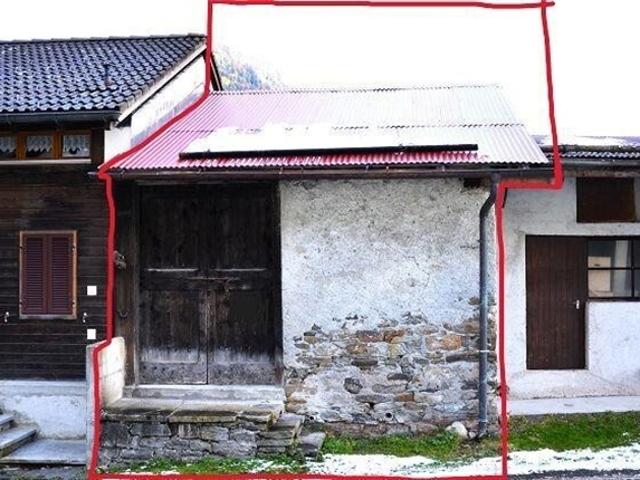 Rustico im Kern mit Erweiterungsmöglichkeit und kleinem Grundstück / Rustico zum Ausbauen mit kleinem Garten