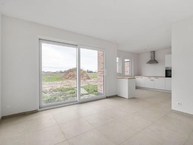 Rustig gelegen nieuwbouwwoning in Celles met 3 slaapkamer en een prachtig open verzicht
