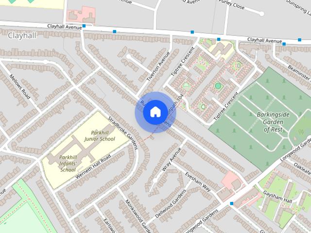 Rushden Gardens, Ilford, Essex, IG5