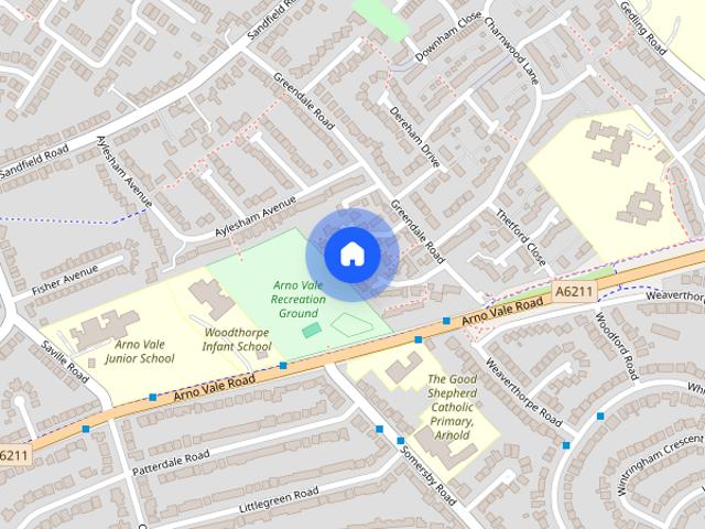 Rushmere Walk, Arnold, Nottingham